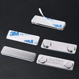 2000 Pack Magreen Silver Magnetic Name Badge Holders with 2 Neodymium Magnets and 3M Adhesive Front Plate
