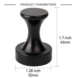 Black Round Magnetic Hook