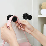 Black Round Magnetic Hook