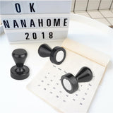 magreen black magnetic push pins