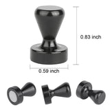 size of magreen black magnetic push pins